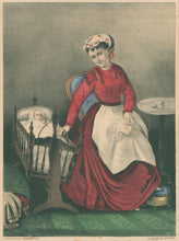 Load image into Gallery viewer, Currier & Ives "A Year after Marriage. The Mother's Jewel."