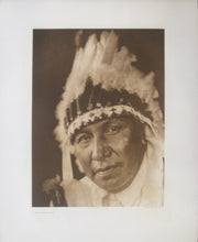 Load image into Gallery viewer, Curtis, Edward S.  "Lone Chief - Oto" Pl. 676