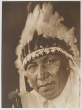 Load image into Gallery viewer, Curtis, Edward S.  "Lone Chief - Oto" Pl. 676