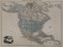 Load image into Gallery viewer, Desbuissons, L.E. "Amérique Septentrionale." From "Géographie Universelle"