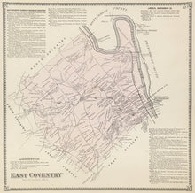 Load image into Gallery viewer, Witmer, A.R.  "East Coventry.” From "Atlas of Chester County"