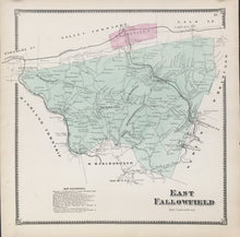 Load image into Gallery viewer, Witmer, A.R.  "East Fallowfield.” From "Atlas of Chester County"