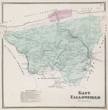 Load image into Gallery viewer, Witmer, A.R.  "East Fallowfield.” From "Atlas of Chester County"