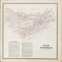 Load image into Gallery viewer, Witmer, A.R.  "East Nantmeal.” From "Atlas of Chester County"