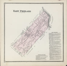 Load image into Gallery viewer, Witmer, A.R.  "East Pikeland.” From "Atlas of Chester County"