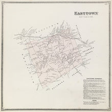 Load image into Gallery viewer, Witmer, A.R.  "Easttown.” From "Atlas of Chester County"