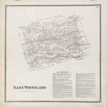 Load image into Gallery viewer, Witmer, A.R. "East Whiteland.” From "Atlas of Chester County"