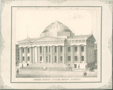 Load image into Gallery viewer, Engel, (Louis) William "United States Custom House, Boston" & “Merchants’ Exchange, New-York"