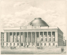 Load image into Gallery viewer, Engel, (Louis) William "United States Custom House, Boston" & “Merchants’ Exchange, New-York"