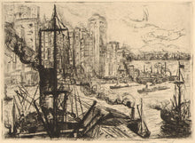 Load image into Gallery viewer, Ferne, Hortense T. [New York City River Scene?]
