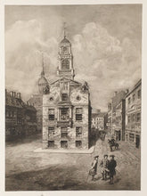 Load image into Gallery viewer, Fincken, James  “Old State House Erected 1712 Boston, Mass.”