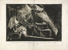 Load image into Gallery viewer, Piranesi, Francesco “Vue Intérieure d’une Boutique dépendante de la dernière maison place à droîte en entrant dans la Ville de Pompeïa”