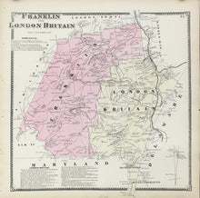 Load image into Gallery viewer, Witmer, A.R.  “Franklin, London Britain.” From "Atlas of Chester County"