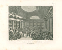 Load image into Gallery viewer, Prieur Pl. 26 "Offrandes Faites a l'Assemblée Nationale par des Dames Artistes le 7 Septembre 1789"