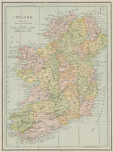 Load image into Gallery viewer, “Ireland.”  From &quot;Gaskell’s Atlas of the World&quot;
