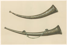 Load image into Gallery viewer, Gibb, William "Burgmote Horns." Pl. 1  From "A. J. Hipkins’ Musical Instruments Historic, Rare, and Unique"