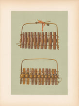 Load image into Gallery viewer, Gibb, William "Marimba, of South Africa." Pl. 50  From "A. J. Hipkins’ Musical Instruments Historic, Rare, and Unique"