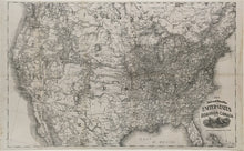 Load image into Gallery viewer, Unattributed “New Rail-road Map of the United States and Dominion of Canada. 1876”
