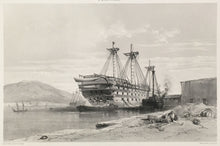 Load image into Gallery viewer, Sabatier. L. and Lauvergne.  “L’Océan, vaisseau de 120 canons en armement.”