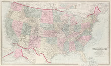 Load image into Gallery viewer, Gray, Frank A.  “Gray’s New Map of the United States"