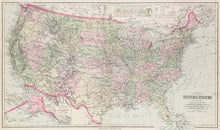 Load image into Gallery viewer, Gray, Frank A.  “Gray’s New Map of the United States" c. 1890
