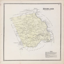 Load image into Gallery viewer, Witmer, A.R.  “Highland.” From "Atlas of Chester County"