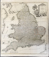 Load image into Gallery viewer, Homann Heirs after Thomas Kitchin. "Regni Angliae et Principatus Cambriae Tabula nova"