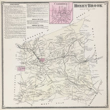 Load image into Gallery viewer, Witmer, A.R.  “Honey Brook, Cambridge.” From "Atlas of Chester County"