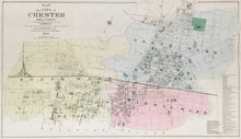 Load image into Gallery viewer, Hopkins, H.W. "Map of City of Chester"