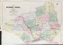 Load image into Gallery viewer, Hopkins, H.W.  “Map of Delaware County”
