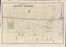 Load image into Gallery viewer, Hopkins, H.W. "Borough of South Chester"