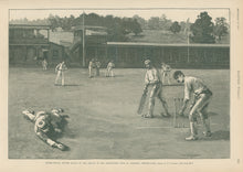 Load image into Gallery viewer, Snyder, W.P. “International Cricket Match On The Ground Of The Germantown Club At Nicetown, Pennsylvania.”