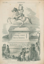 Load image into Gallery viewer, Unattributed "Equestrian Statue of Andrew Jackson, at Washington, by Mills. - Cast from British Cannon Captured by Jackson."