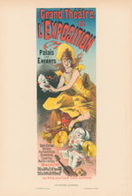 Load image into Gallery viewer, Chéret, Jules "Grand Théâtre de l'exposition Palais des Enfants.”