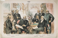 Load image into Gallery viewer, Gillam, Bernhard "President Harrison and his Cabinet."