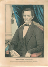 Load image into Gallery viewer, Kellogg "Abraham Lincoln, Sixteenth President of the United States."