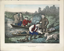 Load image into Gallery viewer, Ross, T.J. &quot;American Hunting Scene. Wild Duck Shooting&quot;
