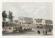 Load image into Gallery viewer, Köllner, Augustus “Girard-College.” Plate 9 from "Views of American Cities"
