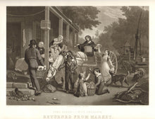Load image into Gallery viewer, Krimmel, John L.  "Home Scene-With Presents/ Returned From Market"