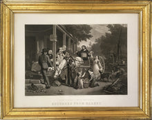 Load image into Gallery viewer, Krimmel, John L.  "Home Scene-With Presents/ Returned From Market"