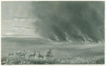 Load image into Gallery viewer, Winter, George “Prairie on Fire”  From &quot;The Ladies’ Repository”
