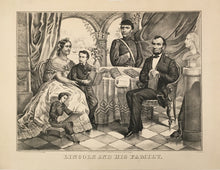 Load image into Gallery viewer, Biegemann, Adolf.  "Lincoln and His Family."