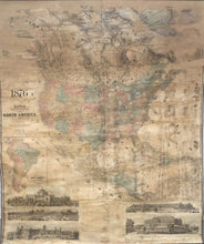 Load image into Gallery viewer, Lloyd, J.T.  &quot;Lloyd&#39;s Topographical and Railway Map of North America&quot;
