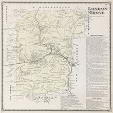 Load image into Gallery viewer, Witmer, A.R.  “London Grove.” From "Atlas of Chester County"