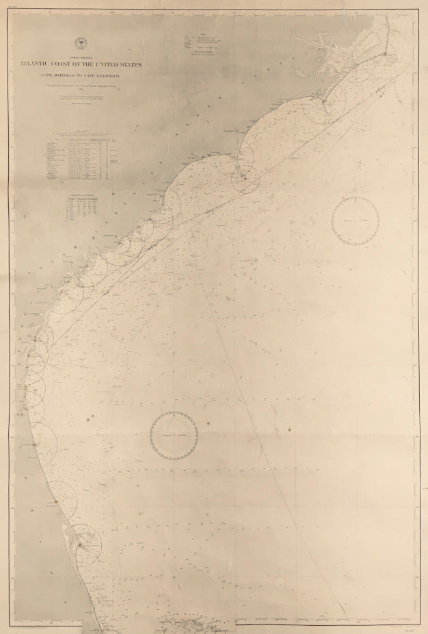 Mahon, Charles  “Atlantic Coast of the United States. Cape Hatteras to Cape Canaveral.”