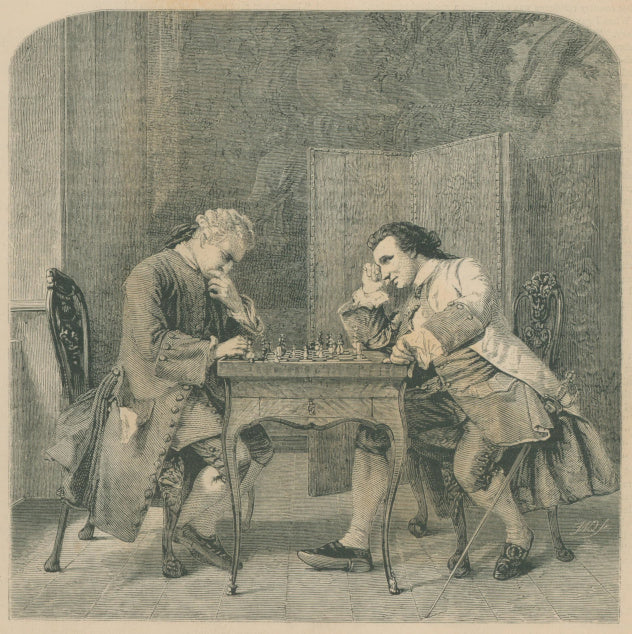 Meissonier, Jean Louis Ernest  “The Chess Players