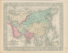 Load image into Gallery viewer, Mitchell, S. Augustus Jr. “Map of Asia, Showing Its Gt. Political Divisions...”