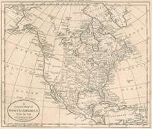 Load image into Gallery viewer, Morse, Jedidiah "A General Map of North America from the best Authorities."