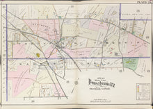 Load image into Gallery viewer, Mueller, A.H.  Plate 24.  [Strafford Station area showing parts of Tredyffrin and Radnor Townships].  From &quot;Pennsylvania Railroad Atlas of the Main Line from Overbrook to Paoli&quot;

