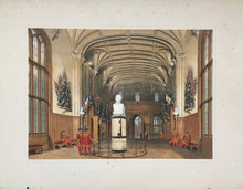 Load image into Gallery viewer, Nash, Joseph "The Guard Chamber - Mast of Victory, with bust of Lord Nelson"